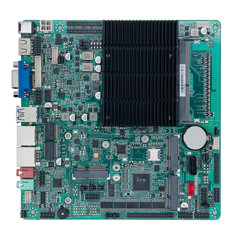 ZC-ITX50D Fanless Thin Mini Itx Motherboard N5095 CPU