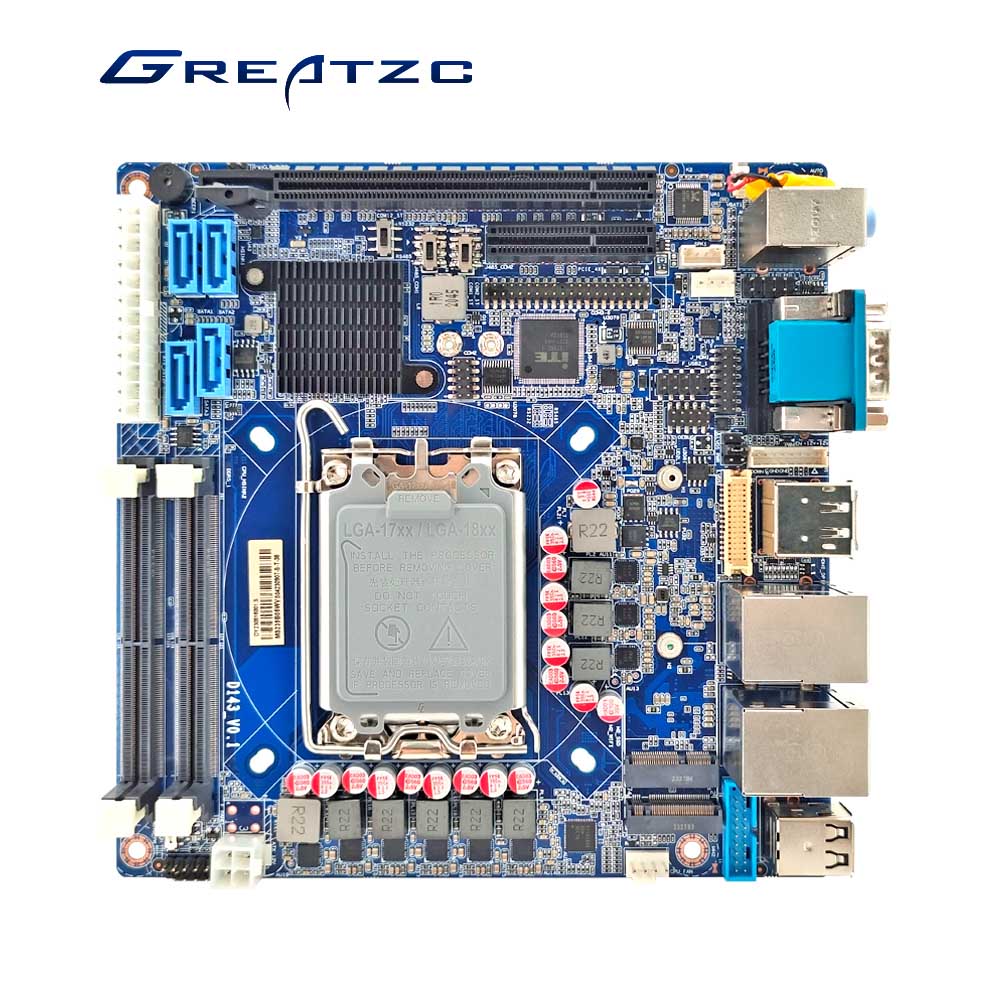 ZC-ITXB660 Mini ITX Motherboard With LGA1700 Socket