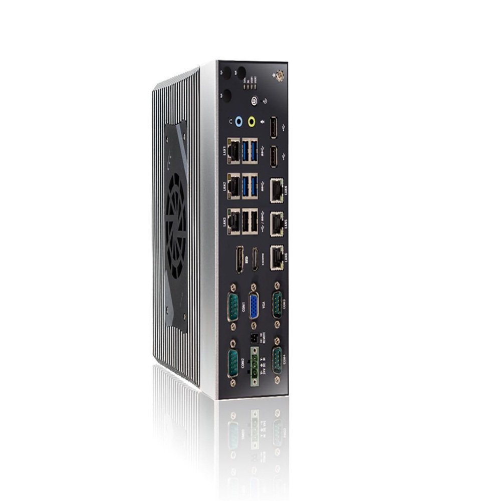 ZC-G80-6L6C Industrial PC Supports 12th 13th 14th Gen i3 i5 i7 CPU 6LAN 6 COM Po